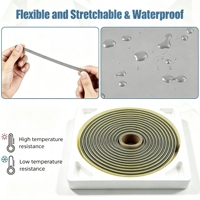 Adhésif thermofusible en caoutchouc butyle 300g pour joints de portières de voiture, phares, vitres et pare-brise (automotive, VR, marine)