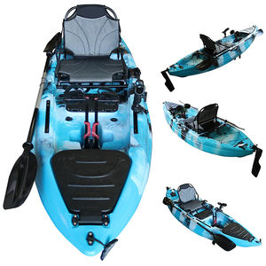 <span class=keywords><strong>Precio</strong></span> de fábrica <span class=keywords><strong>profesional</strong></span> Canoa de plástico Pesca <span class=keywords><strong>Kayak</strong></span> de un solo asiento A Pedal con agujero para encontrar peces para ocio - Product Image 4
