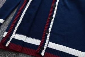 Uniforme <span class=keywords><strong>scolaire</strong></span> classique à rayures, cardigan, pull <span class=keywords><strong>scolaire</strong></span>, uniformes pour enfants, fabrication sur mesure en Chine - Product Image 4