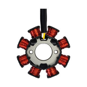 Bobina de Estator de Magneto DC para Motocicleta, Compatible con el Sistema de Carga del Generador GY6-8, Piezas de Repuesto Eléctricas - Product Image 4