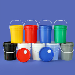 Seau <span class=keywords><strong>en</strong></span> plastique de haute qualité, grande capacité, 20 litres, <span class=keywords><strong>5</strong></span> gallons, pour lessive, seau <span class=keywords><strong>en</strong></span> plastique personnalisé de qualité alimentaire avec couvercle et bec verseur - Product Image 3