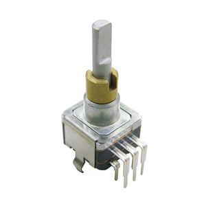 ไต้หวัน DC11N โรตารี่เอนโค้ดเดอร์ 11 มม. แกนโลหะ DC5V ประเภทอิเล็กทรอนิกส์แนวตั้งสำหรับเครื่อง CNC - Product Image 1