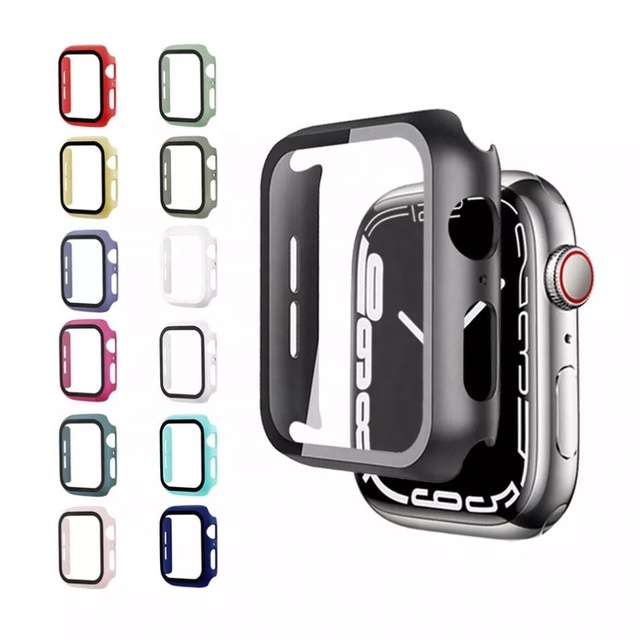 High Quality Grade AAA Cheap Price Tempered Glass Screen Protector for Apple Watch S7 Compatible Front and Back