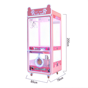 Factory <strong>Amusement</strong> Park Plush Toy Claw <strong>Machine</strong> Coin Operated Doll Claw Crane <strong>Machines</strong> With Bill Acceptor Prize Vending <strong>Machine</strong> - Product Image 1
