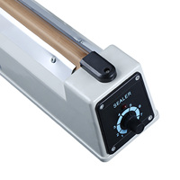 Machine à Souder Manuelle Portable 500 mm pour Sacs en Plastique, Scelleuse à Air Chaud pour Sachets de Thé