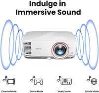 Projecteur vidéo DLP BenQ TH671ST 3000 lumens ANSI Full HD pour cinéma maison, zoom 1,1x, correction automatique de la distorsion trapézoïdale verticale, haut-parleur HDR+ HLG