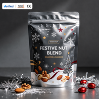 Sacs Mylar personnalisés de 3,5 g à fermeture éclair, qualité alimentaire, pour emballage de bonbons et noix de Noël, vente au détail – Approvisionnement direct usine