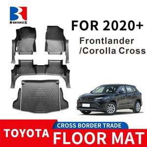 Juego de 4 Alfombrillas para Auto 5D de TPE, Impermeables, Duraderas e Inodoras, para Toyota Frontlander 2022-2024 - Product Image 3