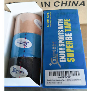 Vente en gros de ruban adhésif kinesiologique personnalisé, facile à déchirer à la main, extra collant, pour la thérapie sportive - Product Image 6