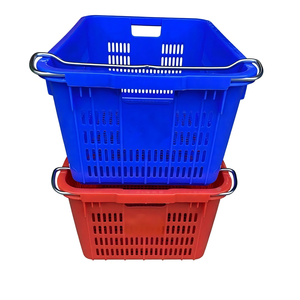 Panier de cueillette et de stockage robuste en treillis plastique antirouille, empilable, pour l'agriculture et la récolte de fruits, Shandong Inorder - Product Image 5