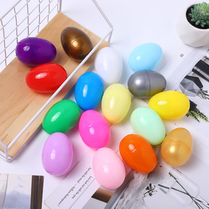 Toptan 6cm Plastik Paskalya Yumurtaları Sürpriz Oyuncaklar Kapsül Yumurta Oyuncak Çocuklar İçin Parti Ödülleri Parti Festival Süslemeleri Hediyeler - Product Image 2