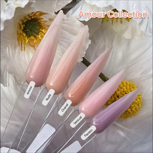 Poudre acrylique de trempage professionnelle personnalisée à marque privée, 2000 couleurs, rose nude, paillettes, <span class=keywords><strong>pour</strong></span> nail art - Product Image 3