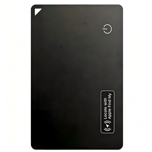 Traceur de carte Apple Find My ZCARD03D noir, localisateur intelligent pour portefeuille et sac, positionnement mondial - Product Image 1