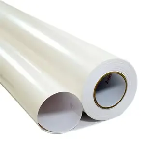 Biaya rendah sumber kualitas tinggi kertas perekat diri PVC flim