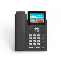 Teléfono de Oficina de Escritorio con Red PSTN+IP POE VoIP SIP, Pantalla de 3.5 Pulgadas, G.711A/U Law/Wi-Fi Capa 2 QoS S135