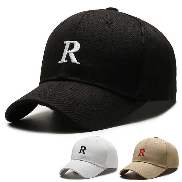 Custom Embroidery Logo Black Plain Blank Men Luxury Cap Sport Baseball Cap