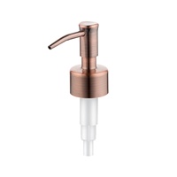 Pompe à lotion en acier inoxydable 28/400 2cc, tête de pompe de remplacement pour distributeur de savon, pompe manuelle pour salle de bain