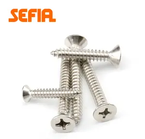Stainless steel self-tapping screws wholesale countersunk head screw KA cross slot flat head for smartphone industry