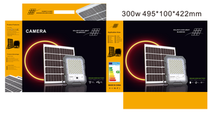 ไฟสปอร์ตไลท์ LED พลังงานแสงอาทิตย์ 100W กันน้ำ IP65 ตัวเรือนอะลูมิเนียม สำหรับสวน ถนน และไฟส่องสว่างภูมิทัศน์ รุ่น MJ-BW100 100 - Product Image 6