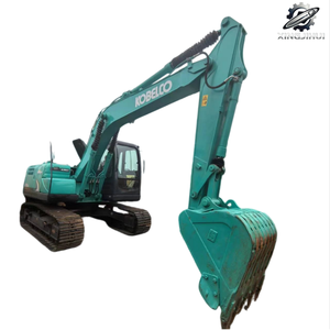Excavatrice sur chenilles d'occasion Kobelco 130, marque japonaise d'origine, 13 tonnes, mini-excavatrice compacte. - Product Image 1