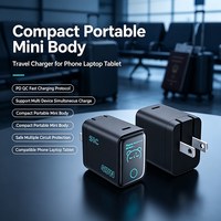 Pengisi Daya GaN Layar Digital Terlaris |   Pengisi Daya Dinding USB ke USB C Pengisian Cepat |   Adaptor Daya Multi Port 45W 70W 140W
