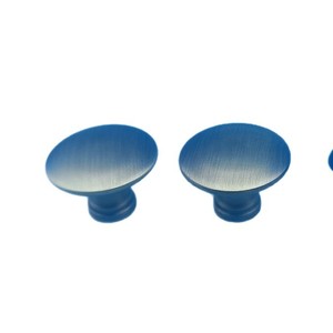 Zinc Alloy Furniture <b>Knobs</b> Round Cabinet Handles Durable Minimalist Design <b>Copper</b> Color - Product Image 5