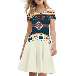 <span class=keywords><strong>Abbigliamento</strong></span> tribale azteco stampa personalizzato nuovo abito aderente a trape­ra da donna con stampa sottile in poliestere su richiesta <span class=keywords><strong>elegante</strong></span> <span class=keywords><strong>abbigliamento</strong></span> <span class=keywords><strong>Casual</strong></span> - Product Image 3