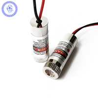 Module de diodes d'alignement du faisceau, lot de 2, Laser rouge 650nm 5mW 3-5v, focalisation du faisceau