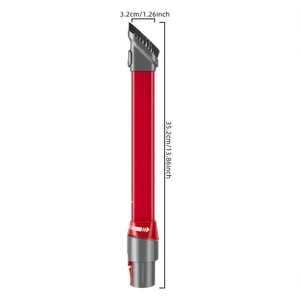 Cepillo de succión para rincones ultra estrechos, compatible con <span class=keywords><strong>Dyson</strong></span> V7 V8 V10 V11 V12 Slim V15 Detect, herramienta para espacios angostos y grietas - Product Image 2