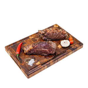 Tabla de cortar de madera, juego de tabla de cortar de cocina duradera para picar carne, verduras, frutas, queso, tabla de cortar de Bambú - Product Image 3