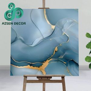 Rotoli di Carta da Parati Effetto Marmo Moderna e Lussuosa 3D in Vinile Autoadesiva Altri Pannelli <span class=keywords><strong>Murali</strong></span> Decorazione Casa Adesivo Naturale XPE 60*60cm - Product Image 4