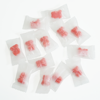 Bonbons Gélifiés Végétariens Sains aux Herbes Saveur Pastèque Double Boost de Vitalité pour Adultes, Renforce l'Immunité, OEM, Échantillon Gratuit Disponible