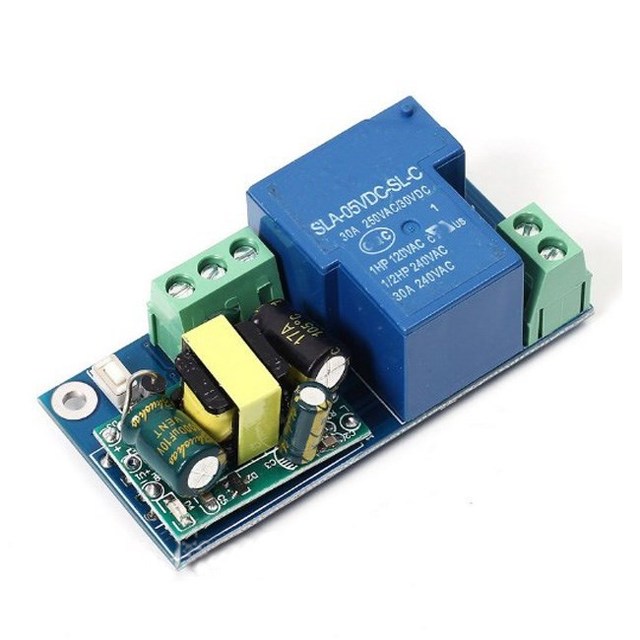 AC 220V Relay Switch Module High Power Self-lock Mode Remote Timer Control
