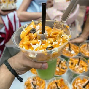 Bol de fruits à salade personnalisé à prix bas tasse à thé au lait emballage alimentaire jetable dessus de bol en plastique plateau à collation tasse à emporter en plastique - Product Image 4