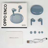 Écouteurs TWS OPPO Enco Air 2 Pro Bluetooth 5.2 Réduction de bruit active Casque sans fil Autonomie de la batterie de 28 heures Écouteurs pour Find X5