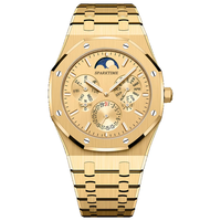 SPARKTIME Haute Qualité Polygone Cas Étanche Montre En Acier Inoxydable Hommes Montre D'affaires De Luxe Mécanique Homme Montre-Bracelet
