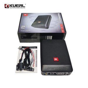 Kuerl basspro NANO 200W เครื่องขยายเสียงซับวูฟเฟอร์สูงสุดสำหรับรถยนต์เอาต์พุตเสียงโมโนที่อยู่ใต้ที่นั่ง - Product Image 1