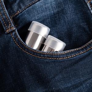 2 pièces, mini pots à épices en acier inoxydable, salières et poivrières portables pour l'extérieur - Product Image 6