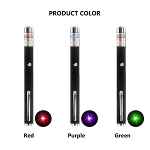Pointeur laser <span class=keywords><strong>vert</strong></span>, rouge, violet pour chats, stylo de présentation, présentateur sans fil professionnel, stylos d'enseignement, équipement d'extérieur - Product Image 1