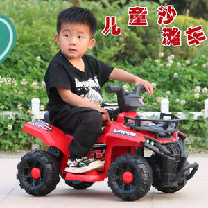 Новый дизайн, Детский Электрический пляжный автомобиль, крутой четырехколесный багги, От 2 до 6 лет детский перезаряжаемый Электрический четырехколесный автомобиль - Product Image 2