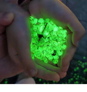 Fabrika fiyat ışıldayan manzara taşları Parkway dekorasyon kaldırım sanat metalik olmayan Mineral için floresan aydınlık kum - Product Image 3