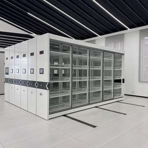 Sistema de Archivadores Metálicos Eléctricos Inteligentes Modernos con 5 <span class=keywords><strong>Cajones</strong></span>, Cerradura con Llave y Estanterías Móviles Ajustables para Oficina, Escuela o Sótano - Product Image 2