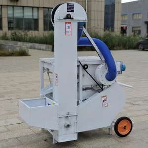 Máquina de limpieza de granos Máquina de limpieza de semillas Selector de semillas de alta eficiencia para sembradora Limpiador de granos por vibración Limpieza de semillas de frijol - Product Image 4