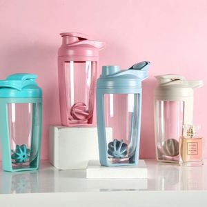700ML Wholesale Workout Outdoor Fitness Customized Logo BPA Free Plastic Protein <b>Shaker</b> <b>Bottle</b> Meal Replacement Cup - Product Image 1