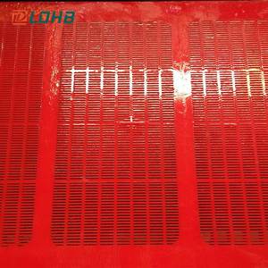 ยูรีเทนยางสั่นหน้าจอตาข่ายแผ่นตะแกรง Dewatering Pu ตาข่ายหน้าจอ - Product Image 1
