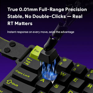 Furycube M68 HE 60% Wired Gaming <b>Keyboard</b> Hall Effect Magnetic Switch RGB Backlit 0.125ms Rapid Trigger Adjustable Actuation - Product Image 5
