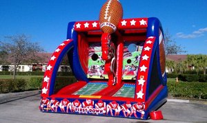 Commercial Bouncy Castle Party Kid Outdoor Sport Bouncer Jumper Bounce House <strong>Inflatable</strong> First Down <strong>Football</strong> Games for Child - Product Image 3