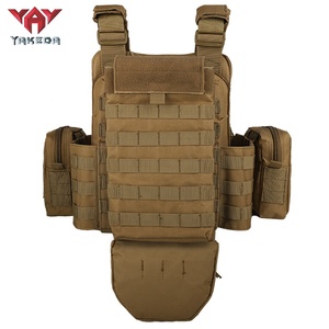 سترة YAKEDA التكتيكية لحمل الألواح الواقية مع حماية الحوض - Product Image 2