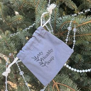 Custom logo Cotton <b>Drawstring</b> Bag Premium Quality Durable Dust Canvas <b>Pouch</b> Bag Eco-friendly Fashion <b>Drawstring</b> Bag - Product Image 6