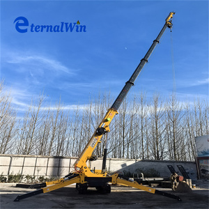Nouvelle grue sur chenilles 8 tonnes 360 degrés diesel Spider <span class=keywords><strong>à</strong></span> vendre - Product Image 3